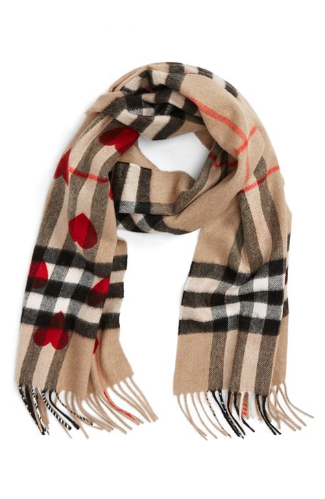 burberry scarf hearts|More.